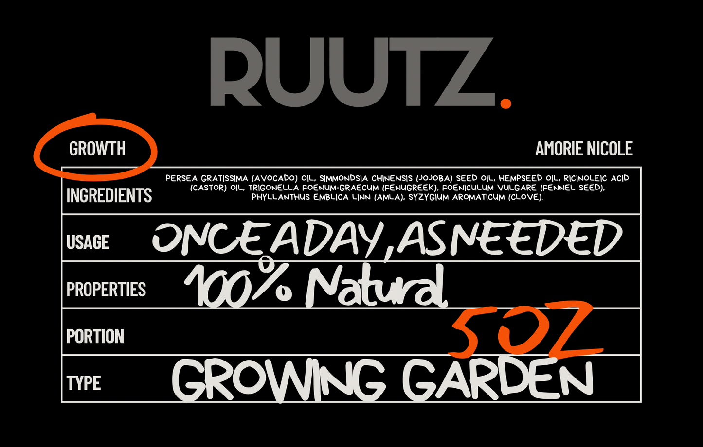 GROWING GARDEN
